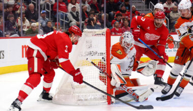 Anaheim Ducks v Detroit Red Wings