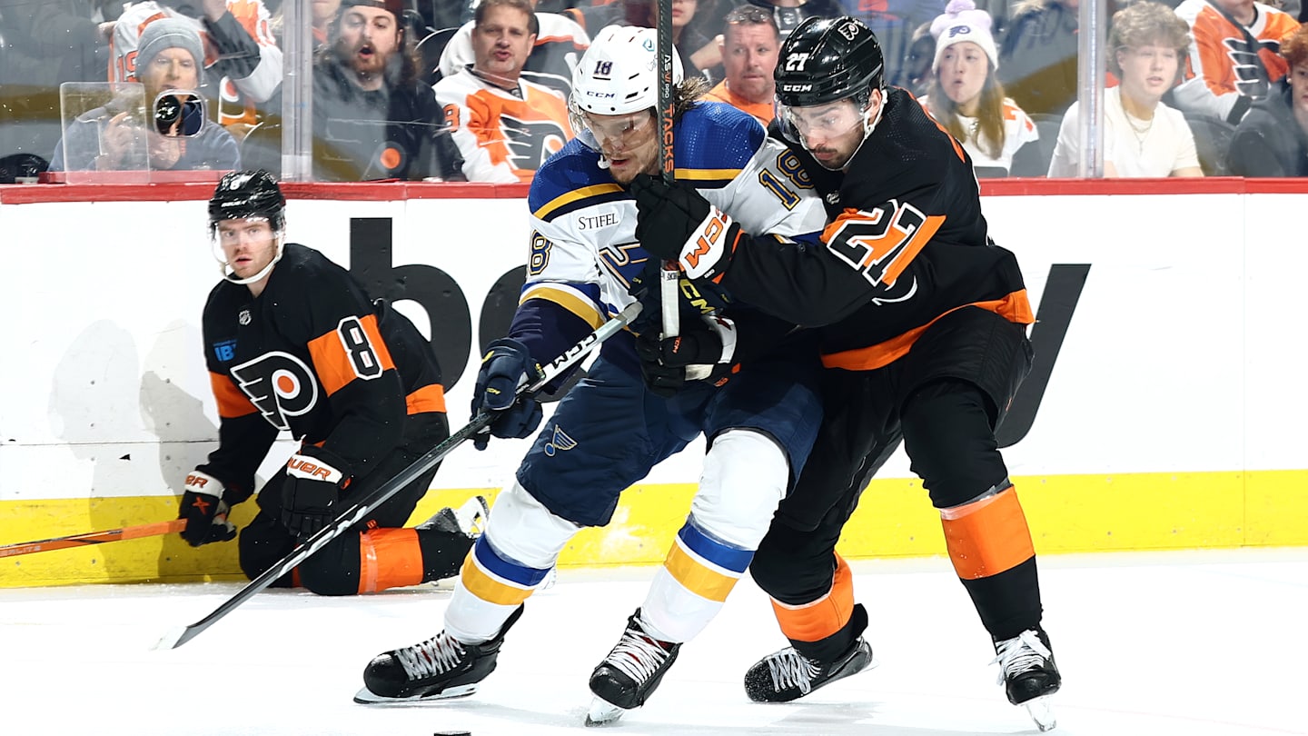 St Louis Blues v Philadelphia Flyers
