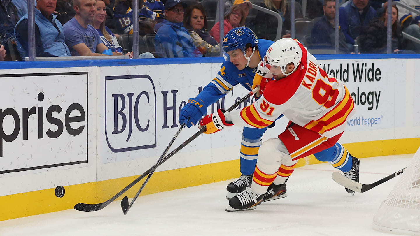 Calgary Flames v St. Louis Blues