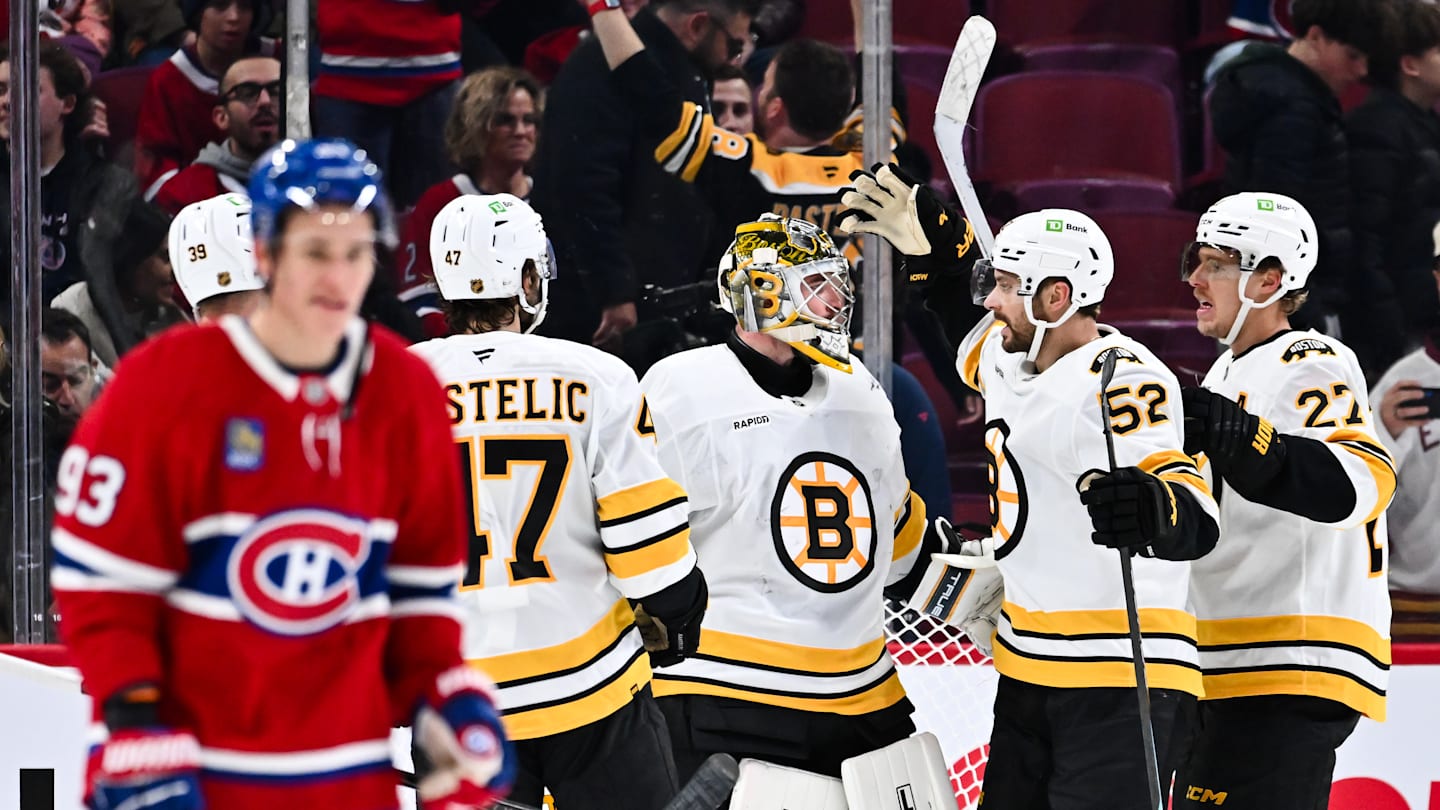 Boston Bruins v Montreal Canadiens