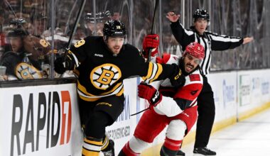 Carolina Hurricanes v Boston Bruins