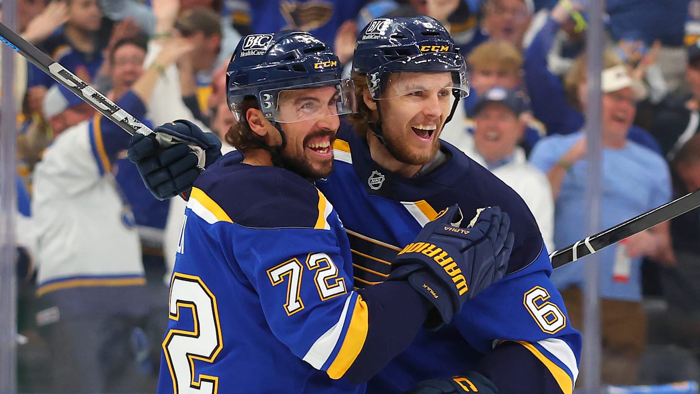 St Louis Blues defenseman Justin Faulk is set to play his 1,000th game on Tuesday night in Toronto.