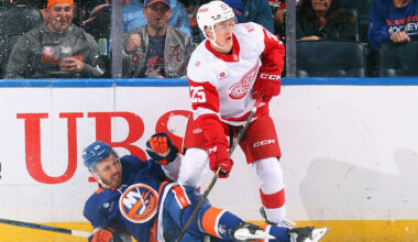 Detroit Red Wings v New York Islanders