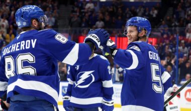 Jake Guentzel Plays 100th Game With Tampa Bay Lightning
