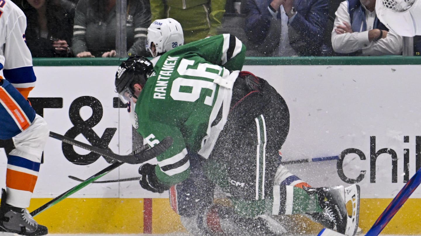 Dallas Stars' Mikko Rantanen Avoids Extra Discipline for Ugly Hit