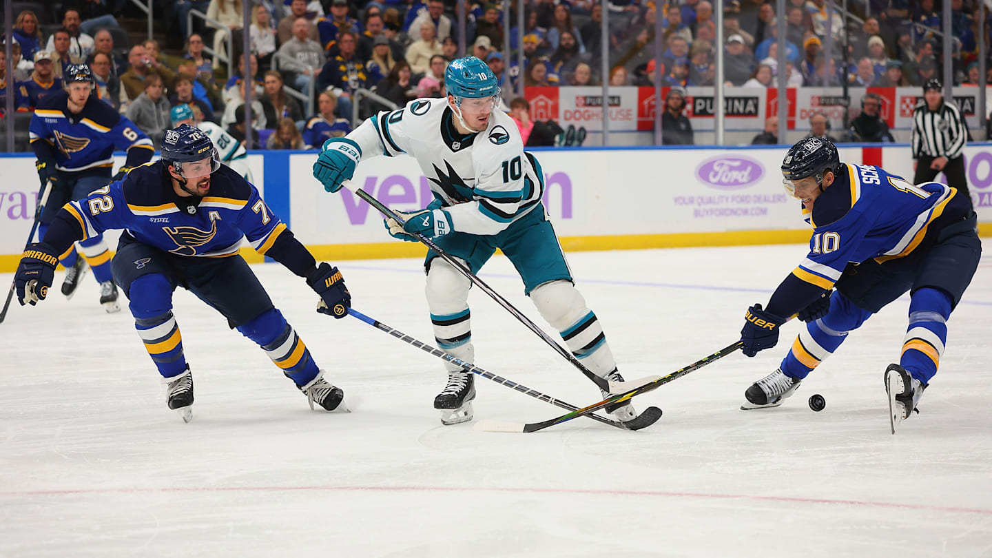 San Jose Sharks v St Louis Blues