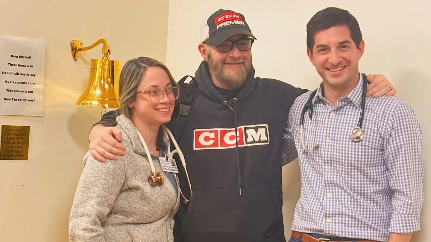 Philadelphia Flyers Analyst Takes Center Ice After Courageous Cancer Fight