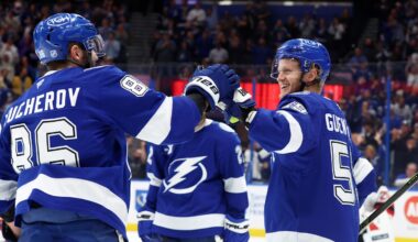 Tampa Bay Lightning's Jake Guentzel Humbly Reacts After Major Hat Trick