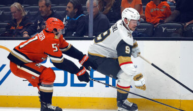 Vegas Golden Knights v Anaheim Ducks