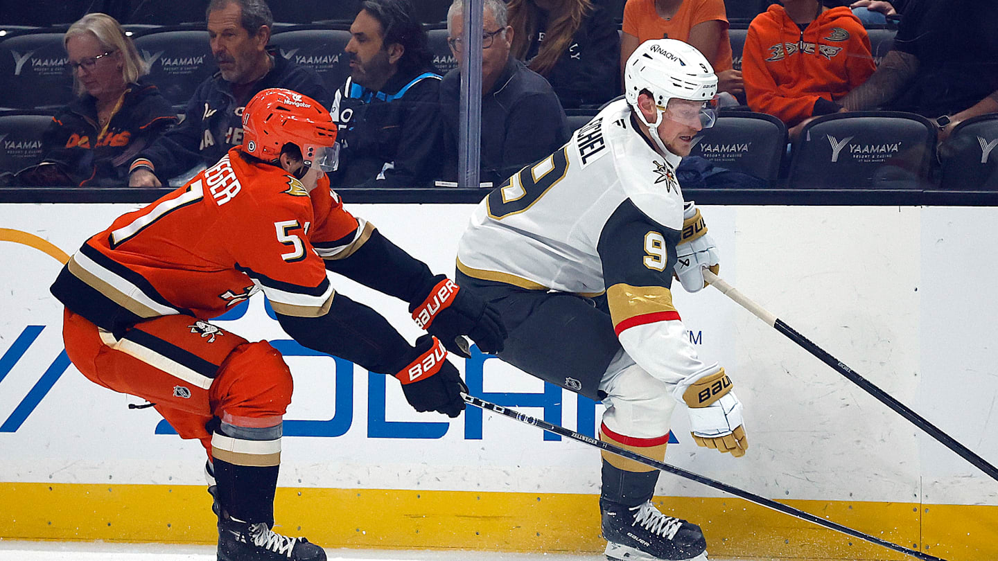 Vegas Golden Knights v Anaheim Ducks