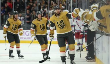 New York Rangers v Vegas Golden Knights