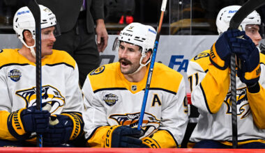 IHOCKEY-NHL-SWE-GLOBAL SERIES-NASHVILLE-PITTSBURGH