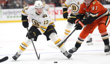 Boston Bruins v Anaheim Ducks