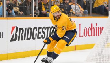 Nashville Predators Captain Returning From Injury for Avalanche Matchup