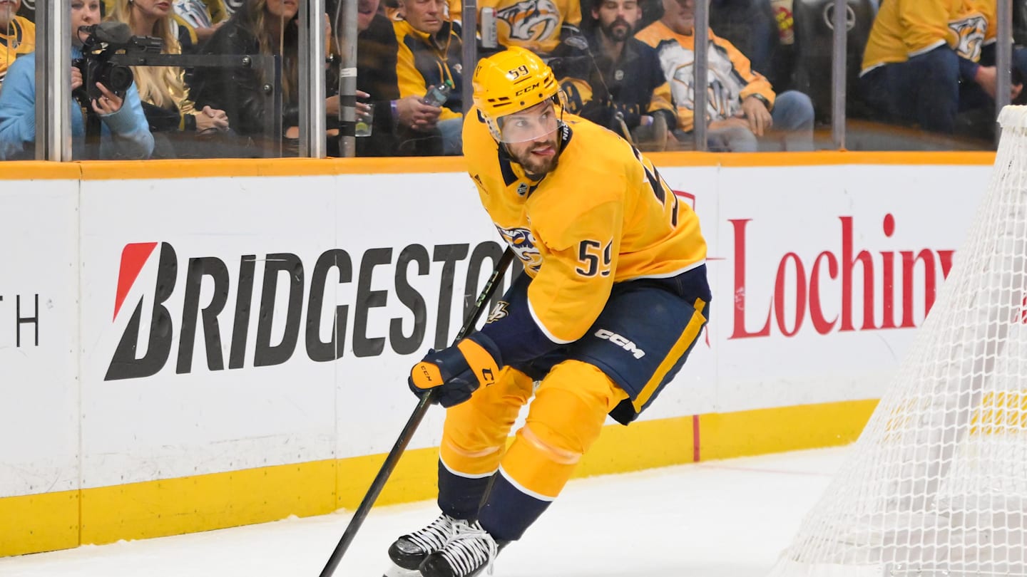 Nashville Predators Captain Returning From Injury for Avalanche Matchup