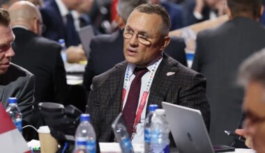 Detroit Red Wings GM Steve Yzerman has been getting calls about Cam Talbot give the bone-dry goalie market.