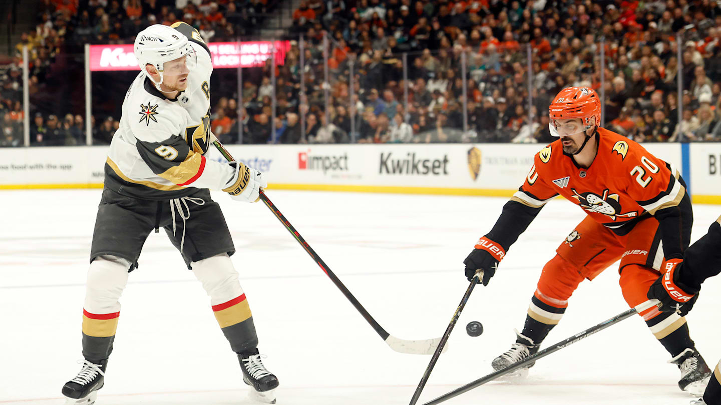 Vegas Golden Knights v Anaheim Ducks