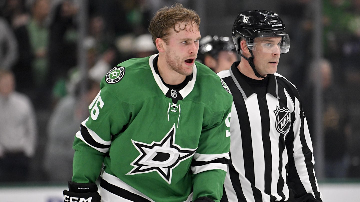 Dallas Stars' Mikko Rantanen Suspended by NHL