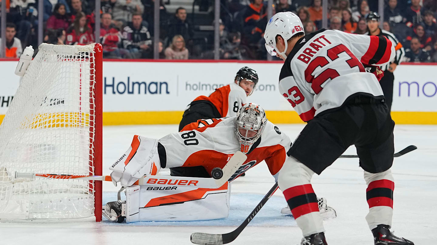 New Jersey Devils v Philadelphia Flyers