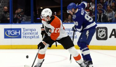 Five Storylines to Follow in Philadelphia Flyers vs. Tampa Bay Lightning Game