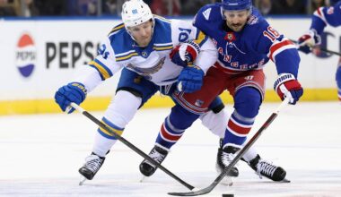 St. Louis Blues v New York Rangers