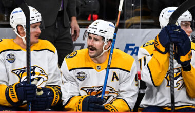 IHOCKEY-NHL-SWE-GLOBAL SERIES-NASHVILLE-PITTSBURGH