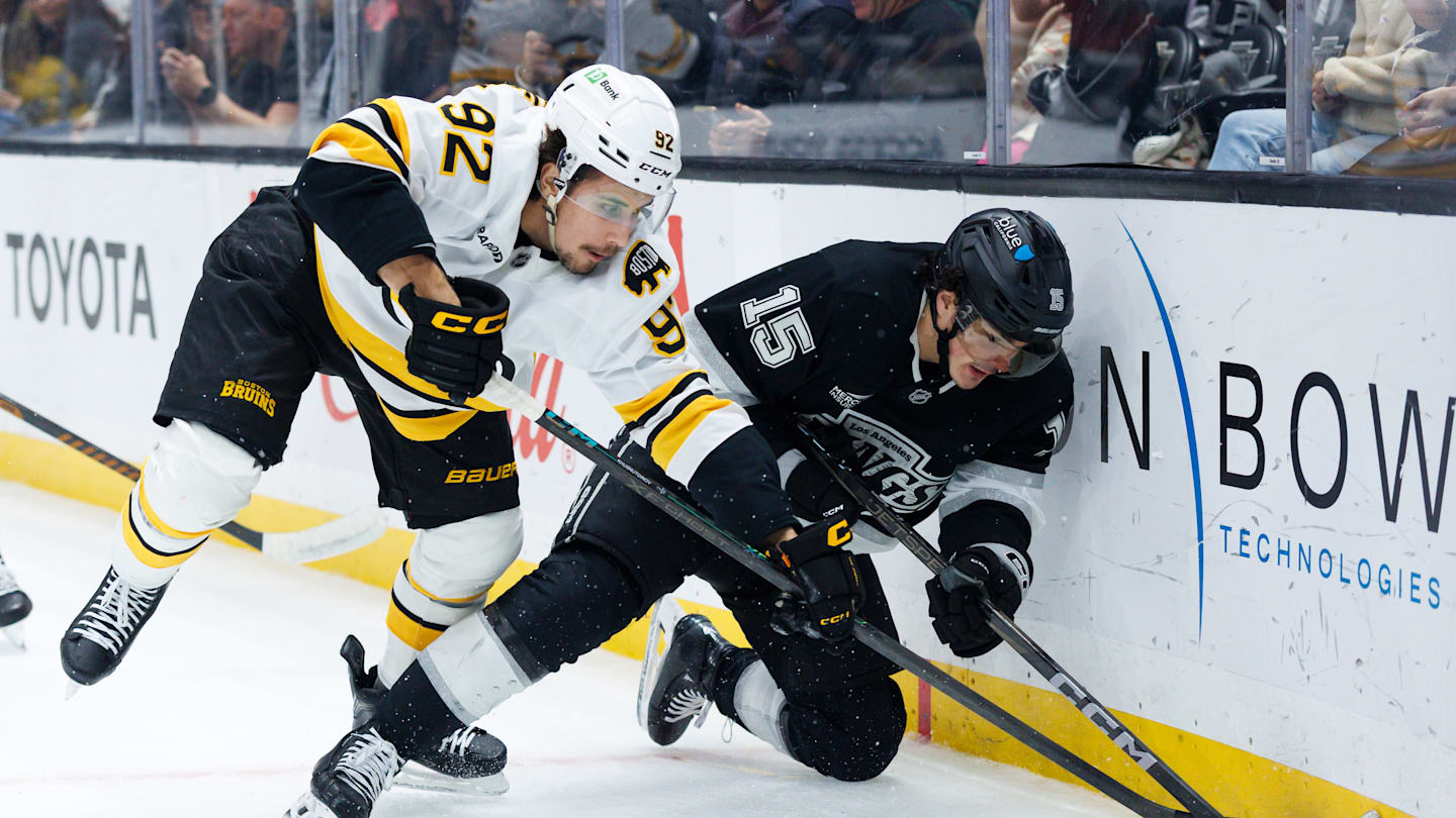 Boston Bruins v Los Angeles Kings