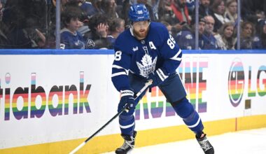 Toronto Maple Leafs Forward Makes History vs. Blue Jackets