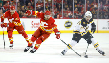 Boston Bruins v Calgary Flames