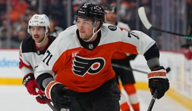 New Jersey Devils v Philadelphia Flyers