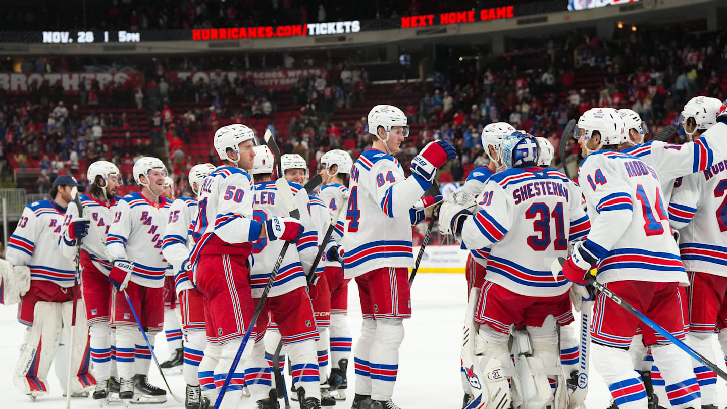 New York Rangers Forward Remains Unfazed by Carolina Hurricanes' Shot Volume
