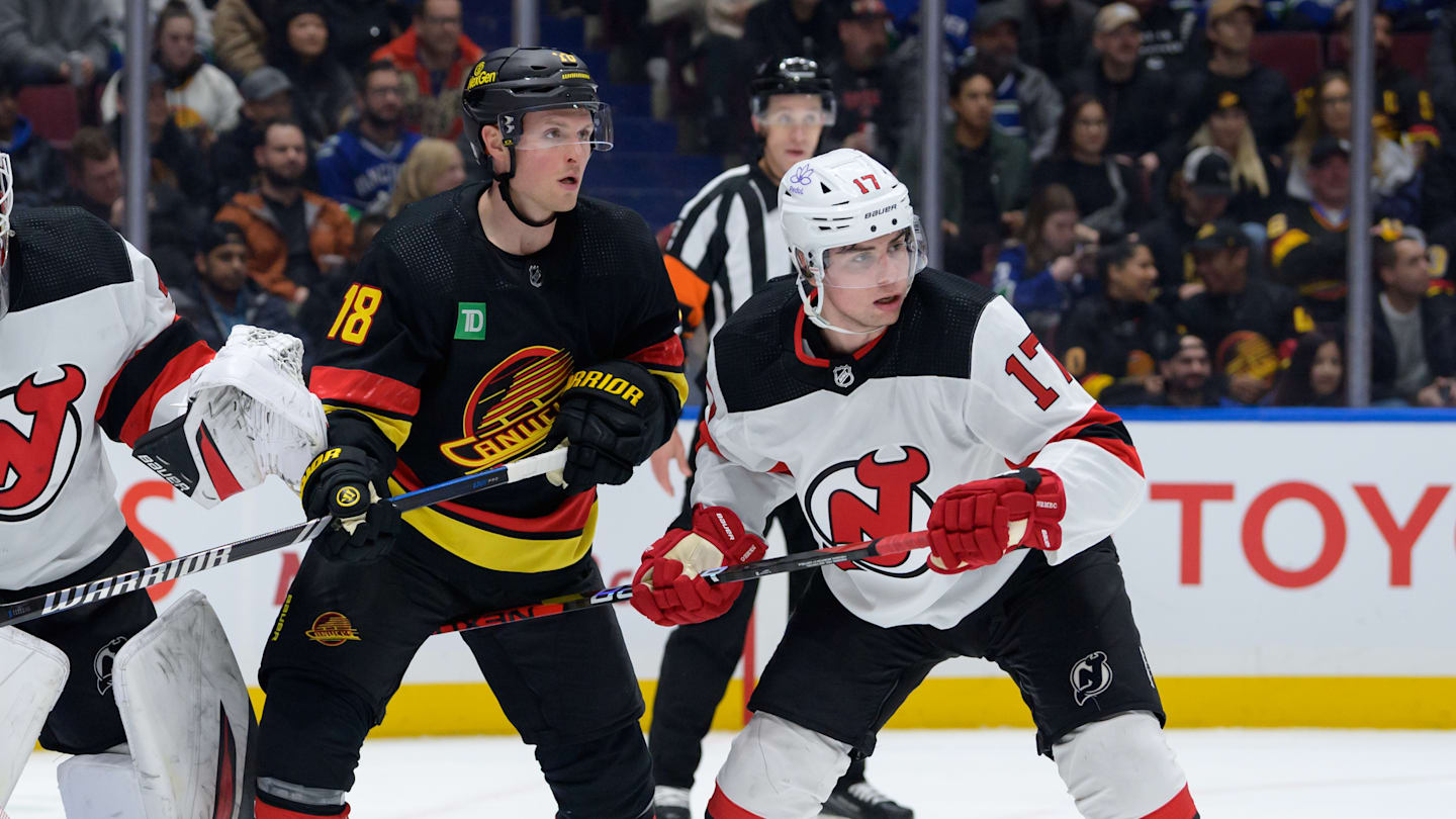New Jersey Devils v Vancouver Canucks