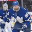 Toronto Maple Leafs defenseman Oliver Ekman-Larsson (95) pursues the play against the St. Louis Blues in the second period at Scotiabank Arena.