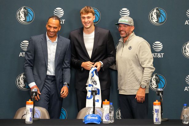 The Mavericks drafted Cooper Flagg with the first pick in the 2025 NBA Draft