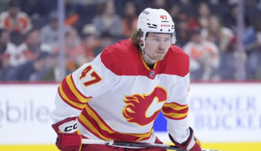 ‘There’s not much sugarcoating’: Frustration mounting for Flames forward Connor Zary