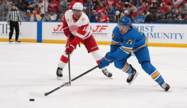 Dylan Larkin scores twice to help Red Wings beat Blues 5-2 | News, Sports, Jobs