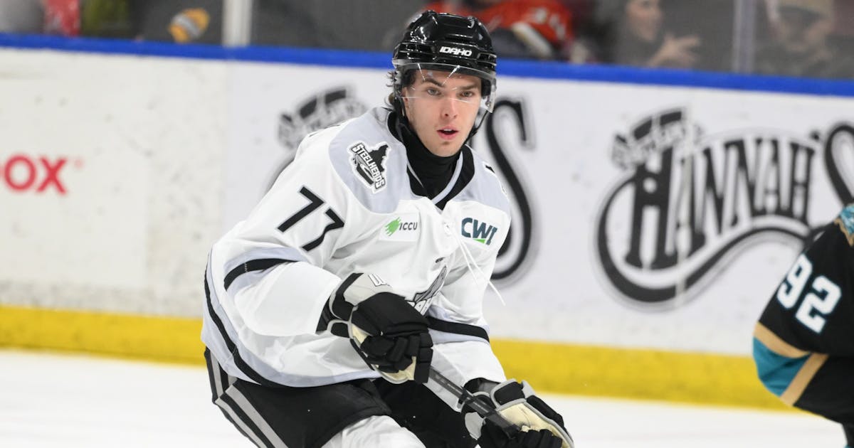 Idaho Steelheads | DEFENSEMAN AIDAN HRESCHUK RECALLED TO TEXAS STARS