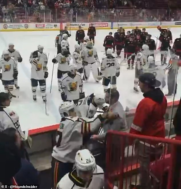 New York Islanders prospect Kashawn Aitcheson received a two-game suspension from the Ontario Hockey League for splashing a fan with a water bottle