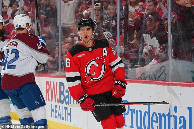 Jack Hughes, of the New Jersey Devils, is apparently the Canadian singer's new love interest