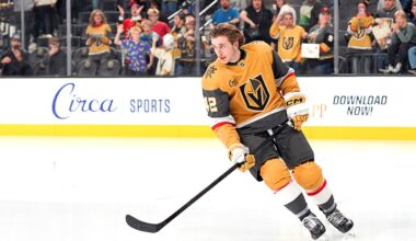 Bowman scores his first NHL goal, sparks Golden Knights to 4-1 win over Blues -
Las Vegas Sun News