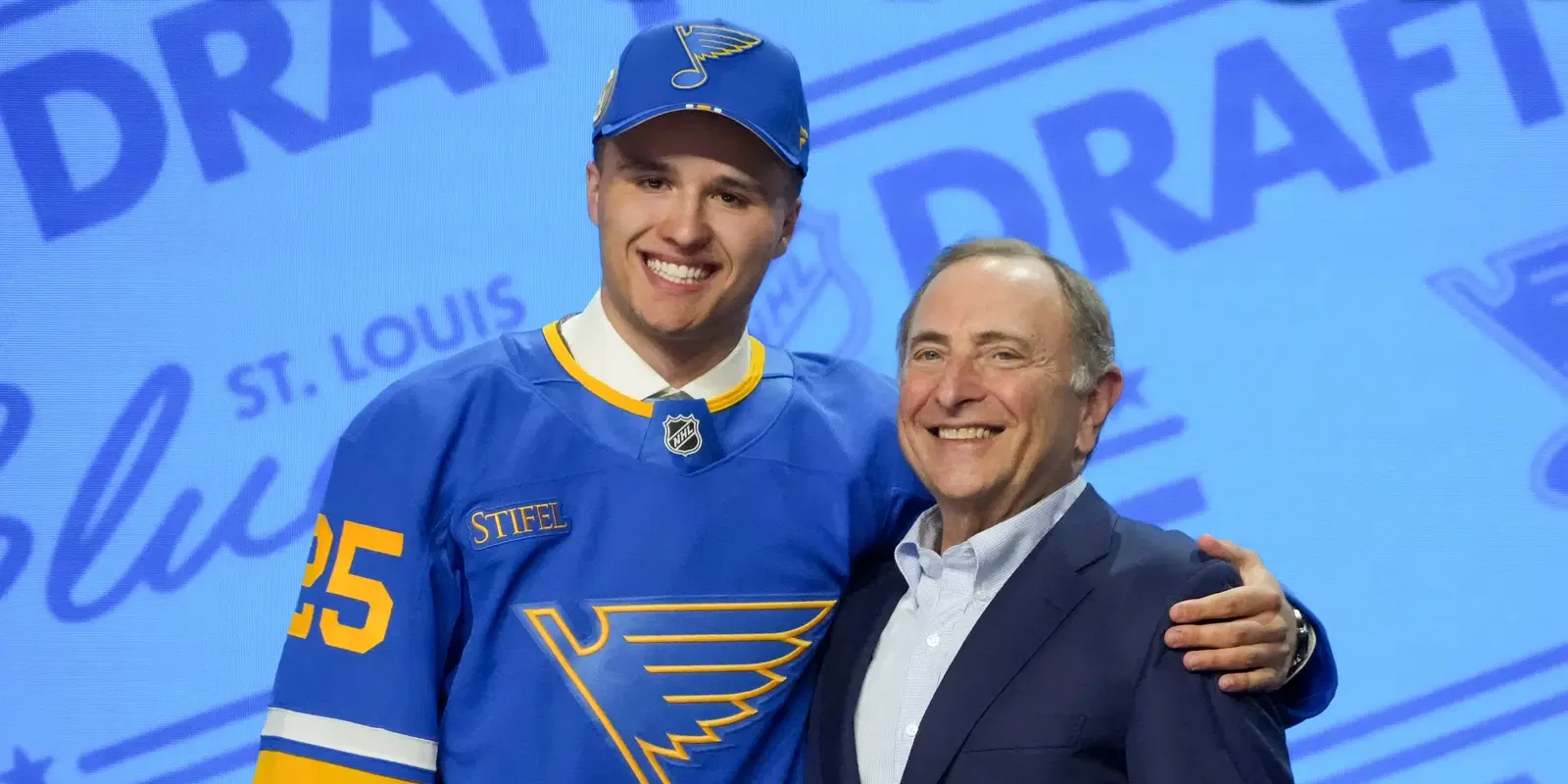 Justin Carbonneau drafted by the St. Louis Blues