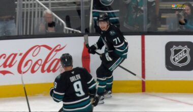 Macklin Celebrini nets his second goal of Shark vs. Mammoth game – NBC Sports Bay Area & California