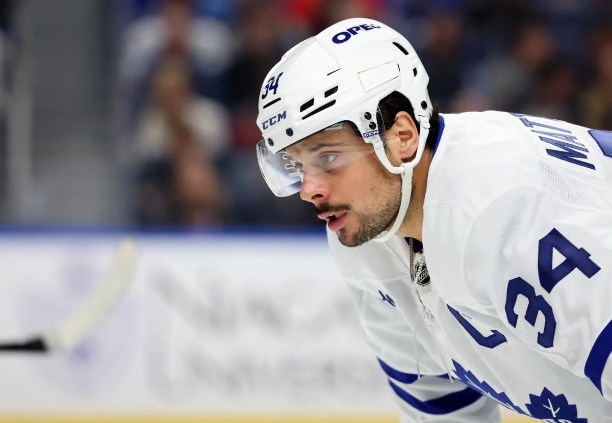 Analysts Sound the Alarm as Auston Matthews' Game Starts Trending in the Wrong Direction