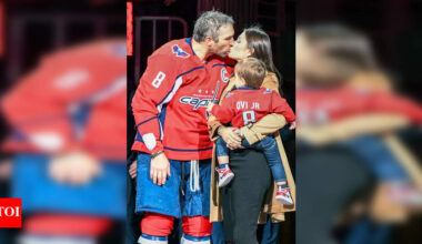 NHL star Alex Ovechkin and wife Nastasiya Ovechkina stun in Roman Warriors Halloween costumes | NHL News