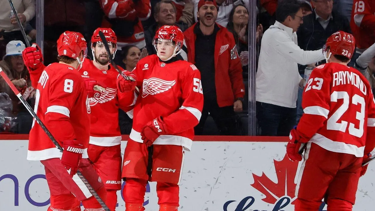 Red Wings leader calls upon teammates for lack of effort in loss vs Ducks 'Unacceptable'