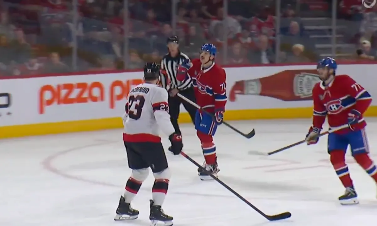 Arber Xhekaj Silences MacDermid With One Simple Gesture, Showing Ottawa Who's in Charge at the Bell