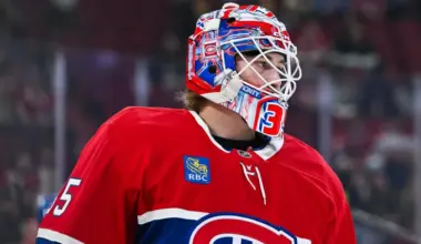 Samuel Montembeault Loses His Patience Live From Canadiens Practice in Brossard