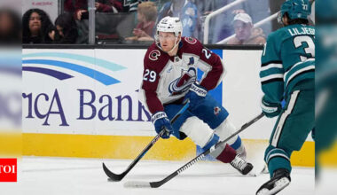 Will Nathan MacKinnon play tonight against the Tampa Bay Lightning? Latest update on the Colorado Avalanche star | NHL News