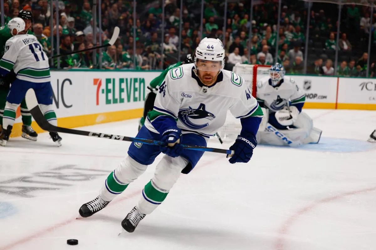 It Is Now Known What It Will Cost the Vancouver Canucks to Keep Kiefer Sherwood Long-Term