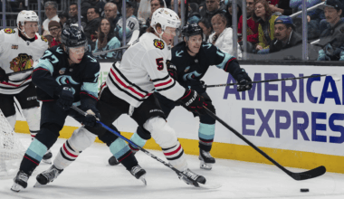 RECAP: Blackhawks stopped in Seattle, lose 3-1